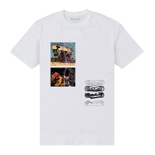Front - Skateboard! Unisex Adult Magazine Photograph T-Shirt