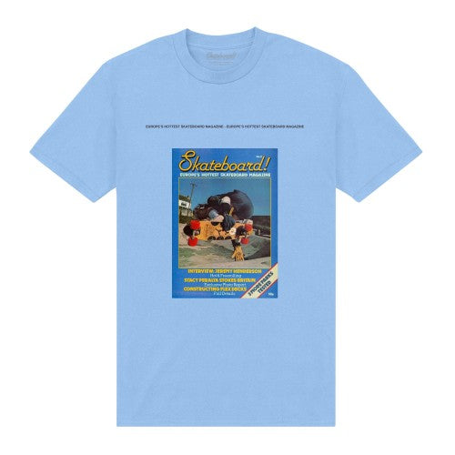 Front - Skateboard! Unisex Adult Magazine Europes Hottest T-Shirt