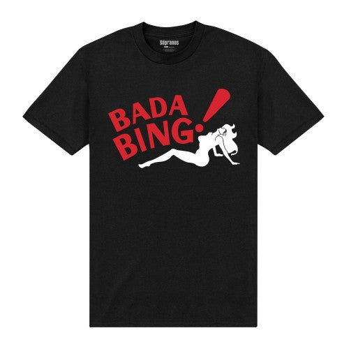 Front - The Sopranos Unisex Adult Badabing! T-Shirt