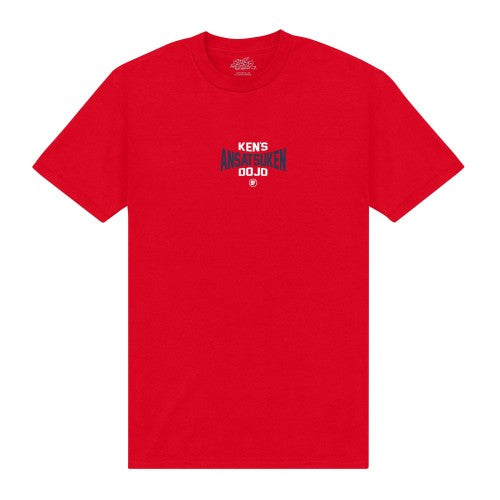 Front - Street Fighter Unisex Adult Ken´s Dojo T-Shirt