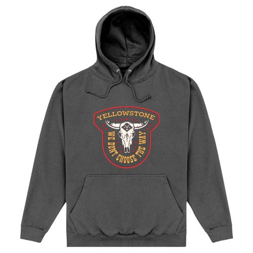 Front - Yellowstone Unisex Adult We Don´t Choose The Way Hoodie
