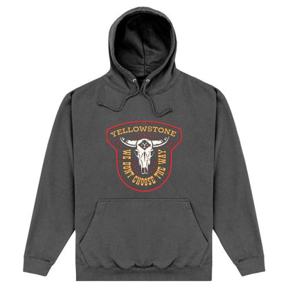 Front - Yellowstone Unisex Adult We Don´t Choose The Way Hoodie