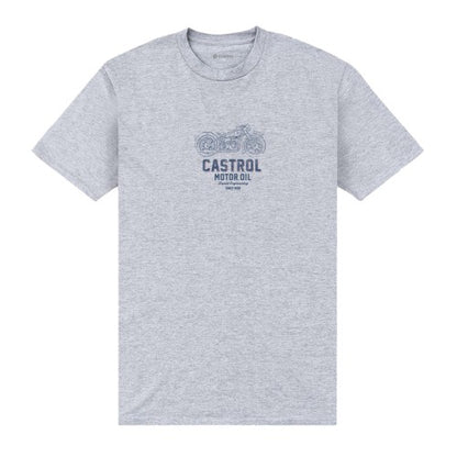Front - Castrol Unisex Adult Liquid Engineering T-Shirt