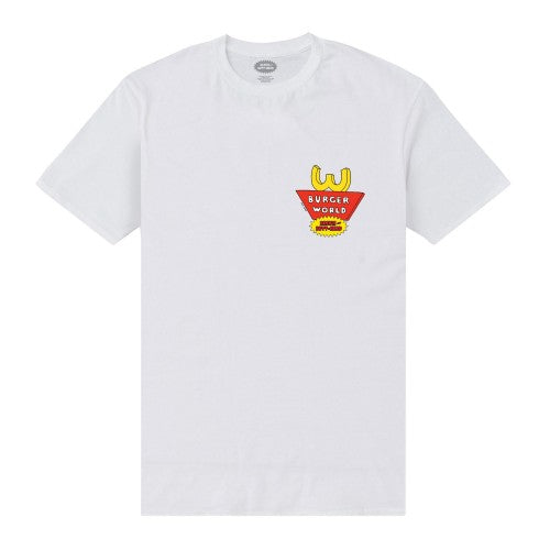 Front - Beavis & Butthead Unisex Adult Burger World T-Shirt