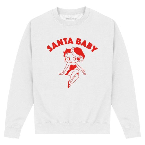 Front - Betty Boop Unisex Adult Outline Sweatshirt