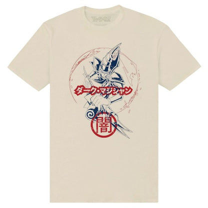 Front - Yu-Gi-Oh! Unisex Adult The Dark Magician Outline T-Shirt