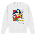 Front - Wonder Woman Unisex Adult Ka-Pow Sweatshirt