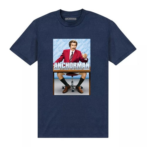 Front - Anchorman: The Legend of Ron Burgundy Unisex Adult T-Shirt