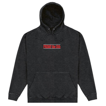 Front - Friday 13th Unisex Adult Acid Wash Hoodie
