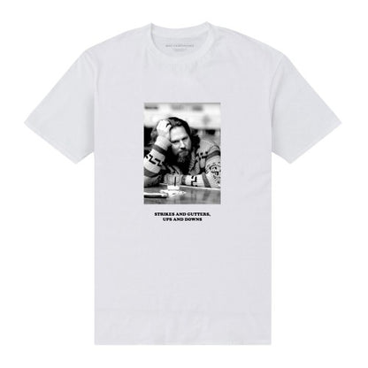 Front - The Big Lebowski Unisex Adult Dude T-Shirt