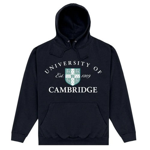 Front - University Of Cambridge Unisex Adult Est 1209 Hoodie