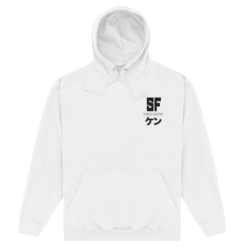 Front - Street Fighter Unisex Adult Ken Masters Hoodie