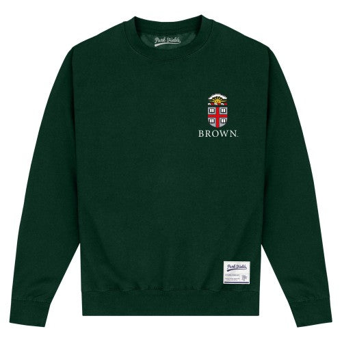 Front - Brown University Unisex Adult Emblem Sweatshirt