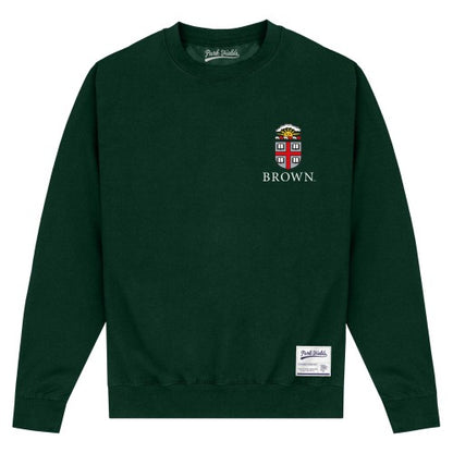 Front - Brown University Unisex Adult Emblem Sweatshirt