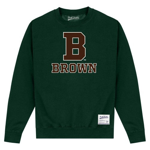 Front - Brown University Unisex Adult Initial Sweatshirt