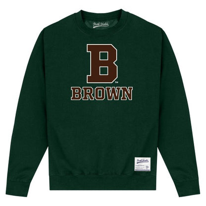 Front - Brown University Unisex Adult Initial Sweatshirt
