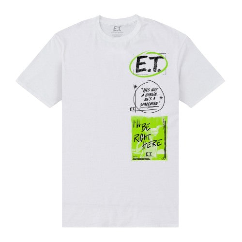 Front - E.T. the Extra-Terrestrial Unisex Adult He´s A Spaceman T-Shirt