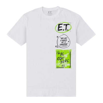 Front - E.T. the Extra-Terrestrial Unisex Adult He´s A Spaceman T-Shirt