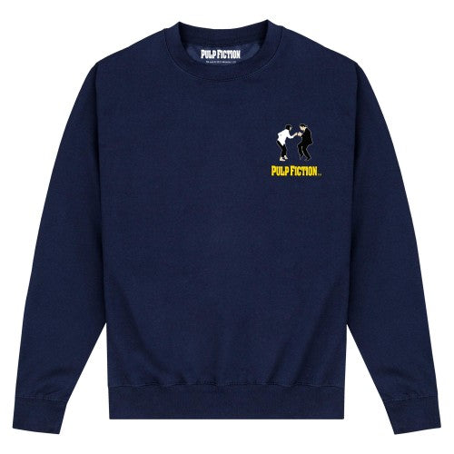 Front - Pulp Fiction Unisex Adult Vince & Mia Sweatshirt