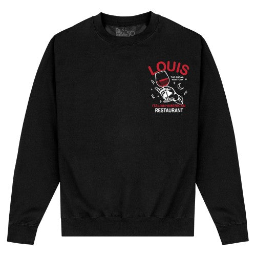 Front - The Godfather Unisex Adult Louis Restaurant Sweatshirt