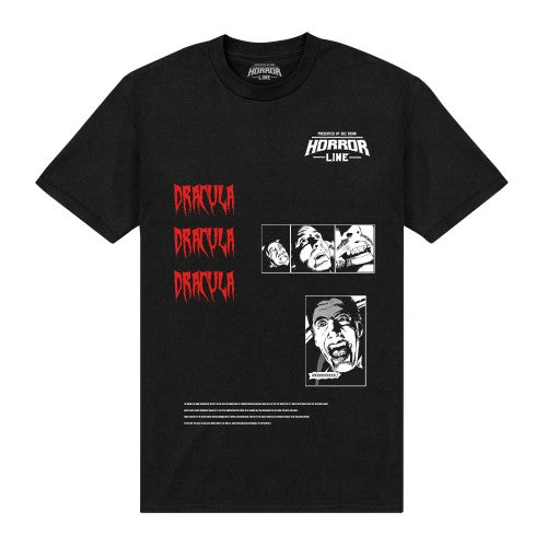 Front - Horror Line Unisex Adult Multi Images T-Shirt