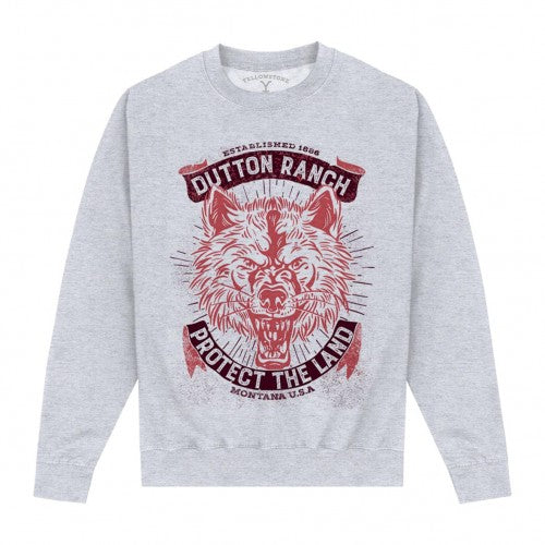 Front - Yellowstone Unisex Adult Protect The Land Sweatshirt