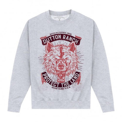 Front - Yellowstone Unisex Adult Protect The Land Sweatshirt