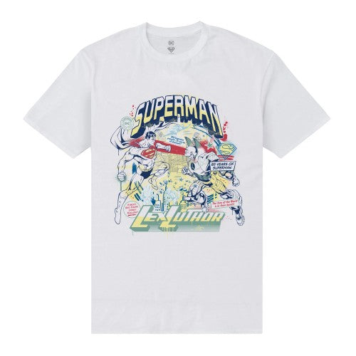 Front - Superman Unisex Adult Lex Luthor T-Shirt