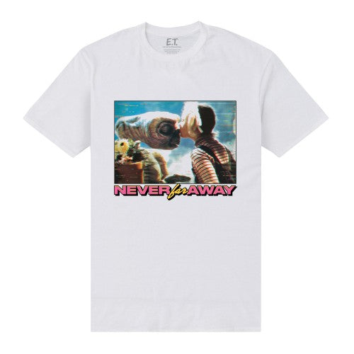 Front - E.T. the Extra-Terrestrial Unisex Adult Never Far Away T-Shirt