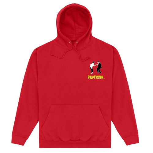 Front - Pulp Fiction Unisex Adult Vince & Mia Hoodie