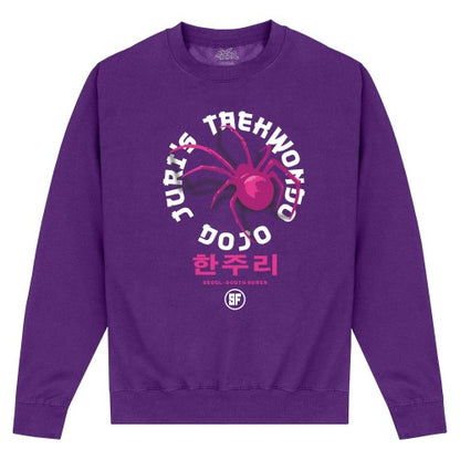 Front - Street Fighter Unisex Adult Juri´s Dojo Sweatshirt