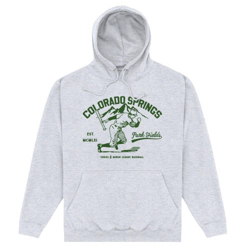 Front - Park Fields Unisex Adult Colorado Springs Hoodie