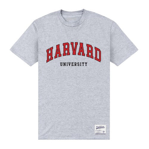 Front - Harvard University Unisex Adult Script T-Shirt