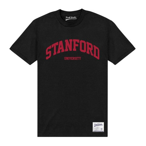 Front - Stanford University Unisex Adult Script T-Shirt