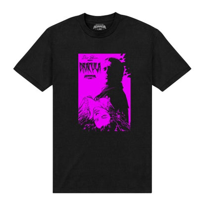 Front - Horror Line Unisex Adult Dracula T-Shirt