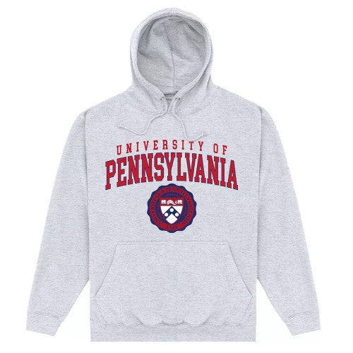 Front - University Of Pennsylvania Unisex Adult Hoodie