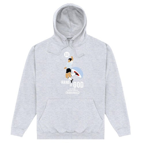 Front - Subbuteo Unisex Adult Hand Of God Hoodie