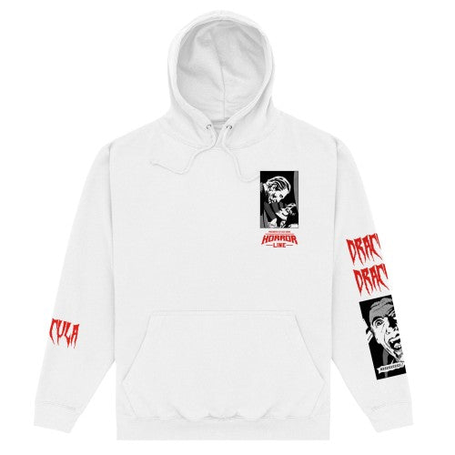 Front - Horror Line Unisex Adult Dracula Multi-Images Hoodie