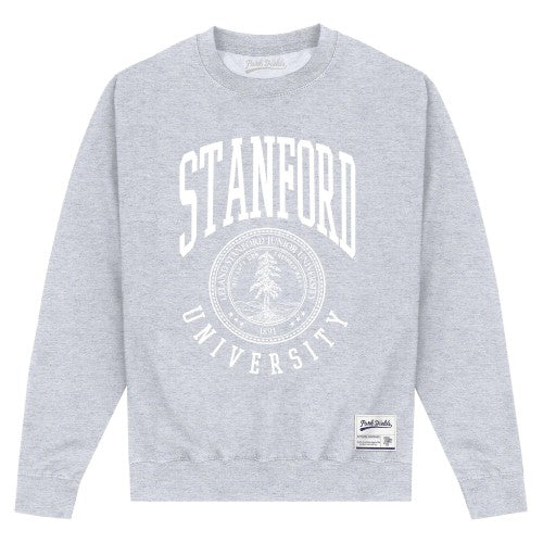 Front - Stanford University Unisex Adult Crest Sweatshirt