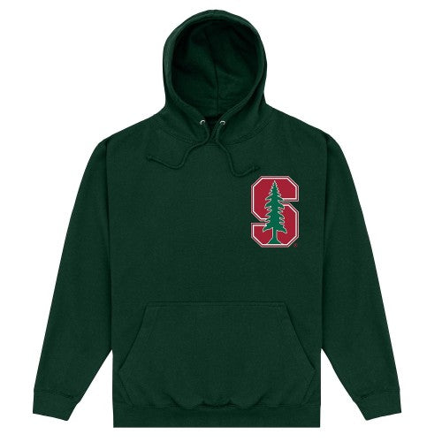 Front - Stanford University Unisex Adult Logo Hoodie