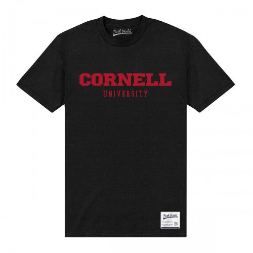 Front - Cornell University Unisex Adult Script T-Shirt