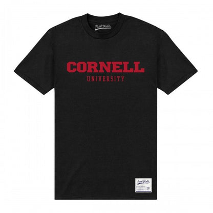 Front - Cornell University Unisex Adult Script T-Shirt