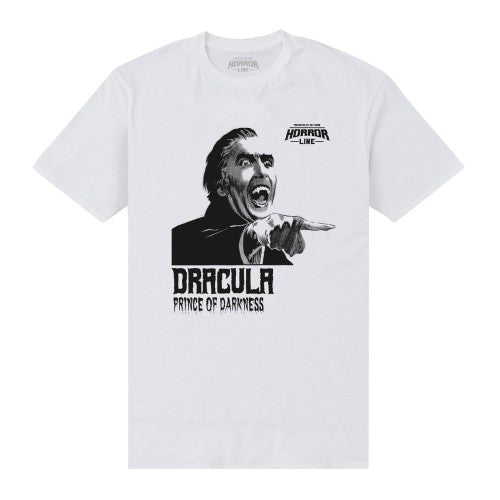 Front - Horror Line Unisex Adult Dracula Sucks T-Shirt