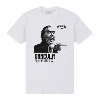 Front - Horror Line Unisex Adult Dracula Sucks T-Shirt