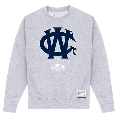 Front - George Washington University Unisex Adult Logo Sweatshirt