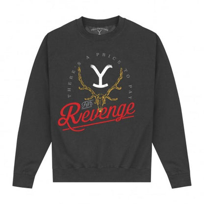 Front - Yellowstone Unisex Adult Revenge Sweatshirt