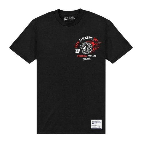 Front - City Slickers Unisex Adult Ohio Baseball Fan Club T-Shirt