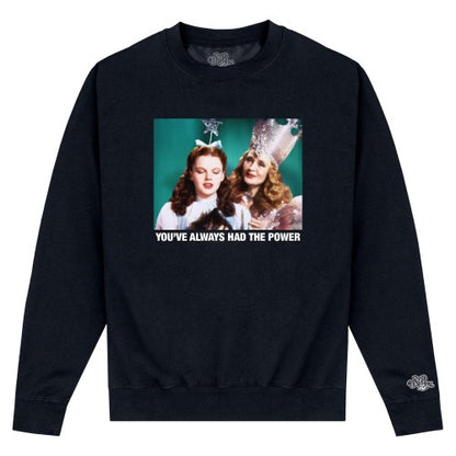 Front - The Wizard Of Oz Unisex Adult The Power Sweatshirt