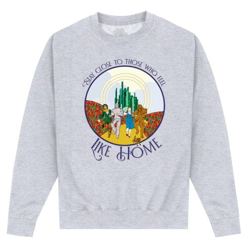 Front - The Wizard Of Oz Unisex Adult Like Home Sweatshirt
