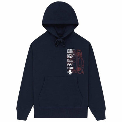 Front - Fast X Unisex Adult Cities Hoodie